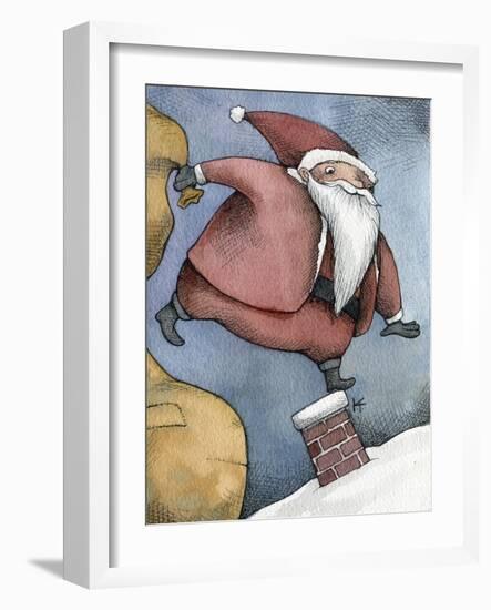 Santa I-Kory Fluckiger-Framed Giclee Print