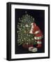 Santa II-Vintage Apple Collection-Framed Giclee Print