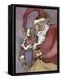 Santa II-Kory Fluckiger-Framed Stretched Canvas