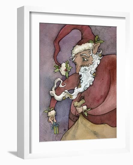 Santa II-Kory Fluckiger-Framed Giclee Print