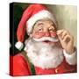 SANTA IN GLASSES-CHRIS CONSANI-Stretched Canvas