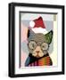 Santa Kitty-Lanre Adefioye-Framed Giclee Print