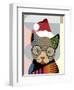 Santa Kitty-Lanre Adefioye-Framed Giclee Print