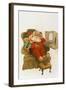 Santa Learning Computer-Hal Frenck-Framed Giclee Print