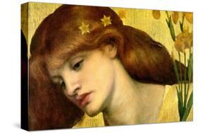 Santa Lilies; Holy Lily-Dante Gabriel Rossetti-Stretched Canvas