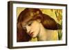 Santa Lilies; Holy Lily-Dante Gabriel Rossetti-Framed Art Print