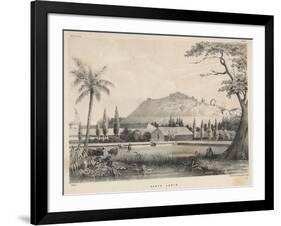 Santa Lucia, 1855-James Queen-Framed Giclee Print