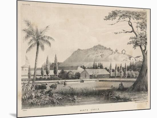 Santa Lucia, 1855-James Queen-Mounted Giclee Print