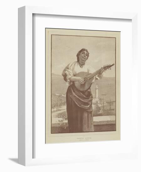 Santa Lucia-George L. Seymour-Framed Giclee Print