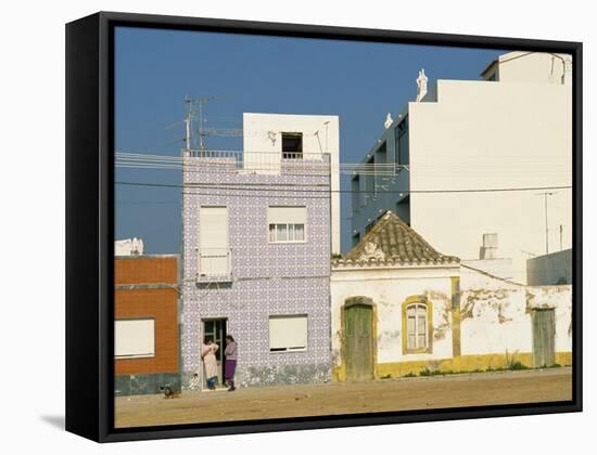 Santa Luzia Near Tavira in the Algarve, Portugal-Westwater Nedra-Framed Stretched Canvas