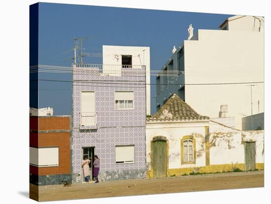 Santa Luzia Near Tavira in the Algarve, Portugal-Westwater Nedra-Stretched Canvas