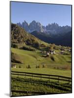 Santa Maddalena, Val Di Funes, Dolomites, Bolzano Province, Trentino-Alto Adige, Italy, Europe-Sergio Pitamitz-Mounted Photographic Print