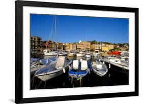 Santa Margherita Ligure Harbour, Genova (Genoa), Liguria, Italy, Europe-Carlo Morucchio-Framed Photographic Print