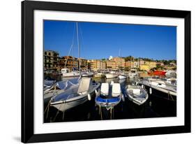 Santa Margherita Ligure Harbour, Genova (Genoa), Liguria, Italy, Europe-Carlo Morucchio-Framed Photographic Print