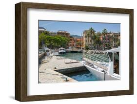 Santa Margherita Ligure Harbour, Genova (Genoa), Liguria, Italy, Europe-Frank Fell-Framed Photographic Print