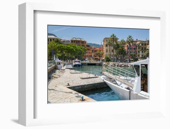 Santa Margherita Ligure Harbour, Genova (Genoa), Liguria, Italy, Europe-Frank Fell-Framed Photographic Print