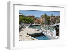 Santa Margherita Ligure Harbour, Genova (Genoa), Liguria, Italy, Europe-Frank Fell-Framed Photographic Print