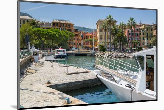 Santa Margherita Ligure Harbour, Genova (Genoa), Liguria, Italy, Europe-Frank Fell-Mounted Photographic Print