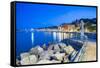 Santa Margherita Ligure Harbour, Genova (Genoa), Liguria, Italy, Europe-Frank Fell-Framed Stretched Canvas