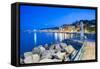 Santa Margherita Ligure Harbour, Genova (Genoa), Liguria, Italy, Europe-Frank Fell-Framed Stretched Canvas