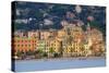 Santa Margherita Ligure Seen from the Harbour, Genova (Genoa), Liguria, Italy, Europe-Carlo Morucchio-Stretched Canvas