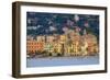 Santa Margherita Ligure Seen from the Harbour, Genova (Genoa), Liguria, Italy, Europe-Carlo Morucchio-Framed Photographic Print