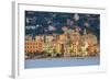 Santa Margherita Ligure Seen from the Harbour, Genova (Genoa), Liguria, Italy, Europe-Carlo Morucchio-Framed Photographic Print