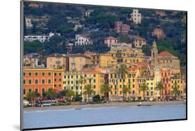 Santa Margherita Ligure Seen from the Harbour, Genova (Genoa), Liguria, Italy, Europe-Carlo Morucchio-Mounted Photographic Print