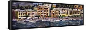 Santa Margherita Ligure-Daniela Corallo-Framed Stretched Canvas