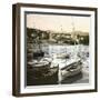 Santa Margherita (Near Genoa, Italy), the Port, Circa 1890-Leon, Levy et Fils-Framed Photographic Print