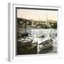 Santa Margherita (Near Genoa, Italy), the Port, Circa 1890-Leon, Levy et Fils-Framed Photographic Print