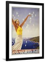 Santa Margherita-null-Framed Art Print