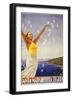 Santa Margherita-null-Framed Art Print