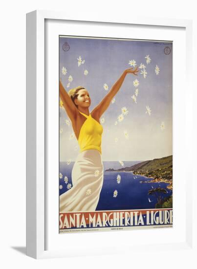 Santa Margherita-null-Framed Art Print