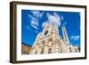 Santa Maria Assunta Cathedral in Siena, Italy-eddygaleotti-Framed Photographic Print