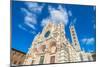 Santa Maria Assunta Cathedral in Siena, Italy-eddygaleotti-Mounted Photographic Print
