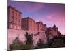 Santa Maria Cathedral and Old City Defensive Walls, Cagliari City, Sardinia, Italy-Doug Pearson-Mounted Photographic Print