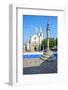 Santa Maria Church and Pillory, Obidos, Estremadura, Portugal, Europe-G and M Therin-Weise-Framed Photographic Print