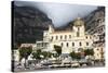 Santa Maria Church and the Colourful Houses of Positano-Martin Child-Stretched Canvas