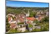Santa Maria Church in Medieval Town, Obidos, Portugal.-William Perry-Mounted Photographic Print