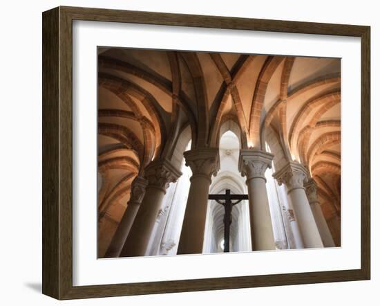 Santa Maria De Alcobaca Monastery, Alcobaca, Estremadura, Portugal-Michele Falzone-Framed Photographic Print