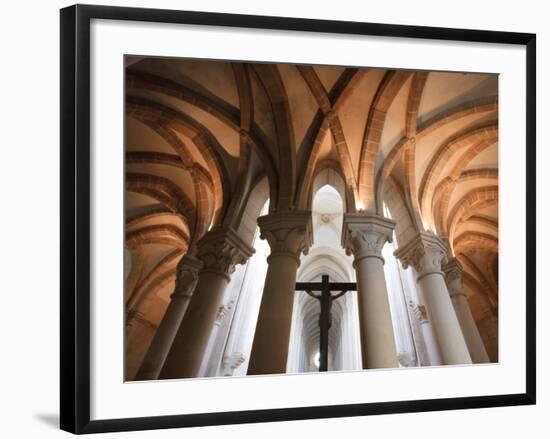 Santa Maria De Alcobaca Monastery, Alcobaca, Estremadura, Portugal-Michele Falzone-Framed Photographic Print