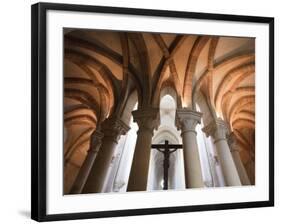 Santa Maria De Alcobaca Monastery, Alcobaca, Estremadura, Portugal-Michele Falzone-Framed Photographic Print