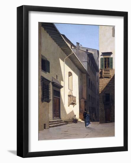 Santa Maria Dei Bardi, 1870-Telemaco Signorini-Framed Giclee Print