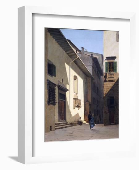 Santa Maria Dei Bardi, 1870-Telemaco Signorini-Framed Giclee Print