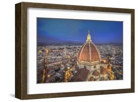 Santa Maria Del Fiore Cathedral-null-Framed Art Print