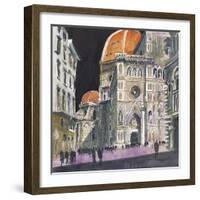 Santa Maria del Fiore, Florence-Susan Brown-Framed Giclee Print