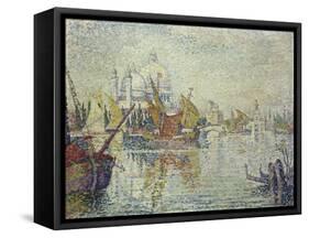 Santa Maria Della Salute, 1904-Paul Signac-Framed Stretched Canvas