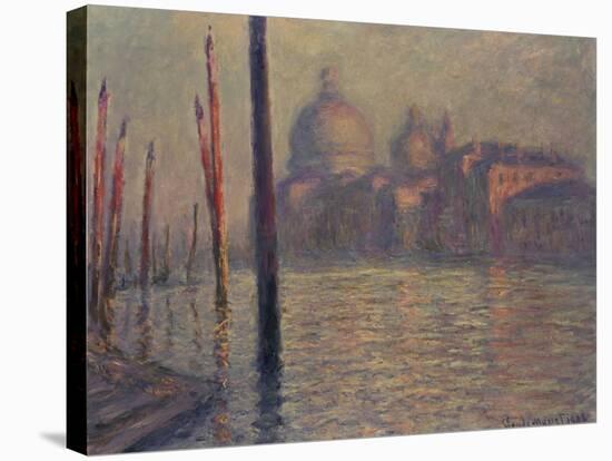 Santa Maria della Salute and the Canale Grande, Venice, 1908-Claude Monet-Stretched Canvas