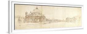 Santa Maria Della Salute and the Grand Canal, Venice-Gaspar van Wittel-Framed Premium Giclee Print